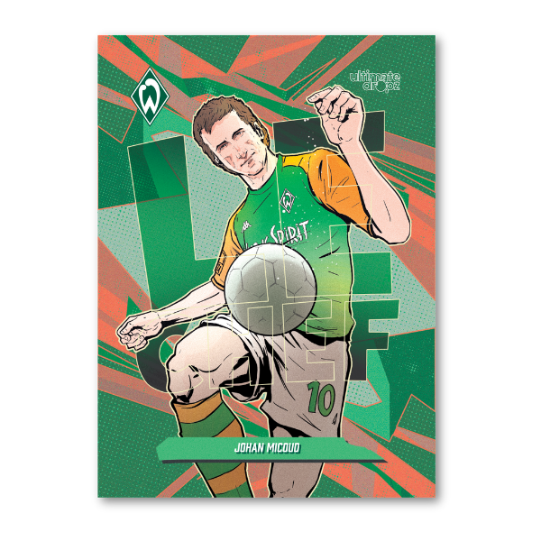 Ultimate Dropz SV Werder Bremen – 100 Jahre Weserstadion Trading Card Box (Fussball)