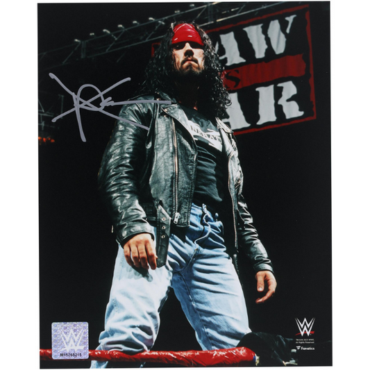 X-Pac WWE Autographed 8" x 10" Standing On The Ropes Photograph