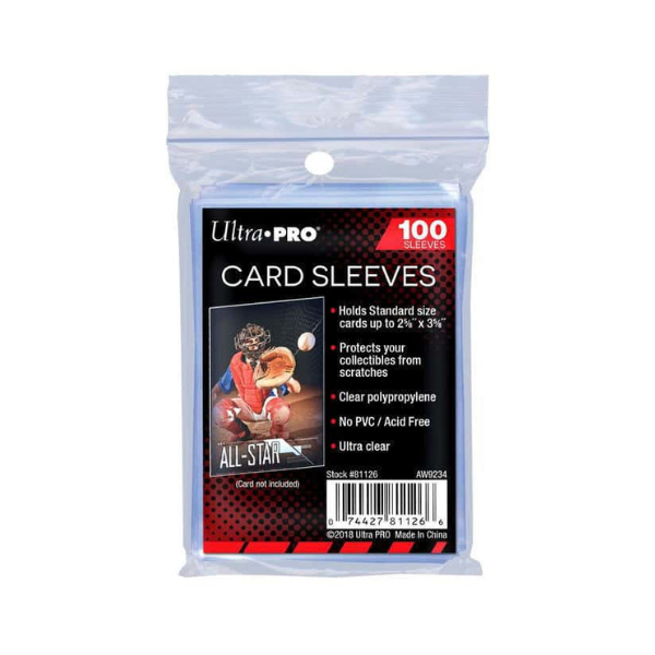 Ultra Pro - Standard - Pochettes souples (100 pièces) (66 x 91 mm)